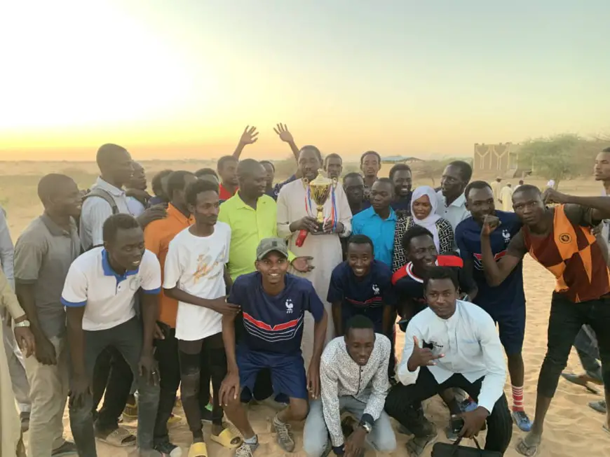 Tchad : les étudiants de l'ISPM s'affrontent lors d'une compétition inter-départementale de foot