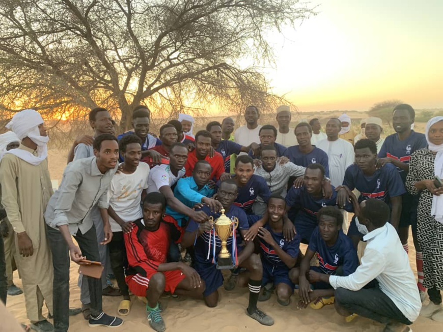 Tchad : les étudiants de l'ISPM s'affrontent lors d'une compétition inter-départementale de foot