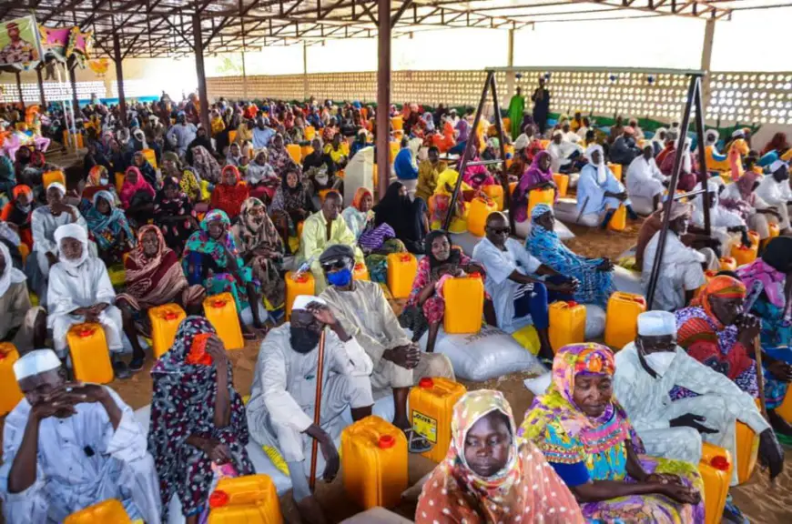 Tchad : à N'Djamena, 2300 tonnes de céréales et 200 tonnes d'huile distribuées aux vulnérables
