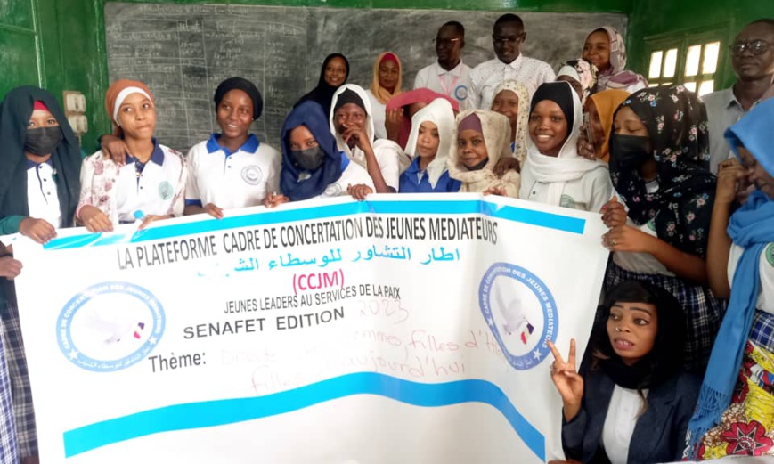 Tchad : le CCJM sensibilise les lycéennes sur les droits de la femme envers son conjoint Tchad : le CCJM sensibilise les lycéennes sur les droits de la femme envers son conjoint