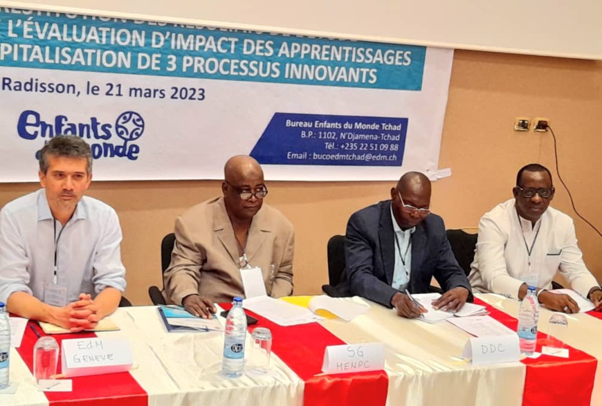 Tchad : le ProQEB restitue ses travaux axés sur l'amélioration des perspectives éducatives Tchad : le ProQEB restitue ses travaux axés sur l'amélioration des perspectives éducatives