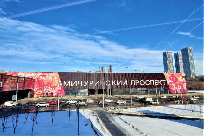 Photo shows a metro station of the Big Circle Line constructed by a Chinese company in Moscow, Russia. (Photo by Yu Hongjian/People's Daily)