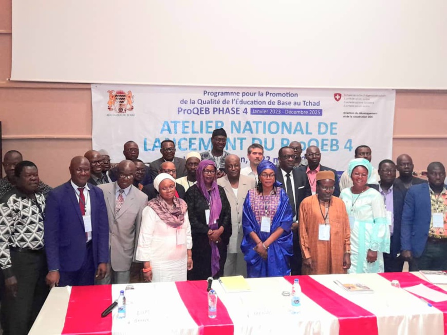 Tchad : la quatrième phase du ProQEB lancée Tchad : la quatrième phase du ProQEB lancée