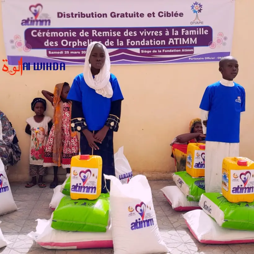 N’Djamena : la Fondation ATIMM soutient les familles d'orphelins pour le ramadan