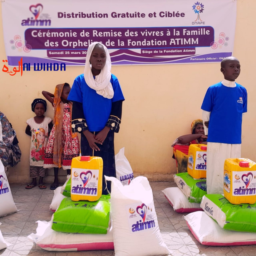 N’Djamena : la Fondation ATIMM soutient les familles d'orphelins pour le ramadan N’Djamena : la Fondation ATIMM soutient les familles d'orphelins pour le ramadan