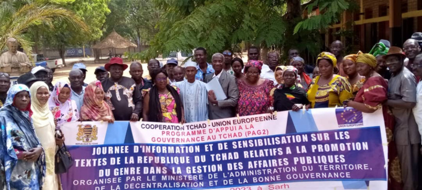 Tchad : une mission ministérielle promeut l’égalité de genre dans la gestion des affaires publiques à Sarh Tchad : une mission ministérielle promeut l’égalité de genre dans la gestion des affaires publiques à Sarh