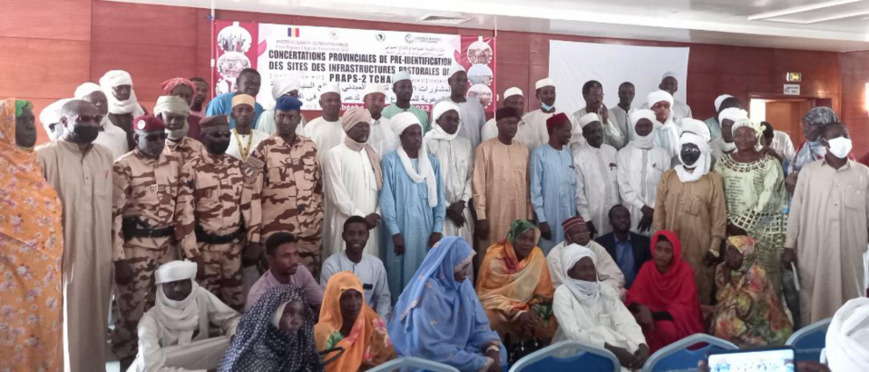 Tchad : au Ouaddaï, le PRAPS-2 supervise une pré-identification de sites d'infrastructures pastorales Tchad : au Ouaddaï, le PRAPS-2 supervise une pré-identification de sites d'infrastructures pastorales