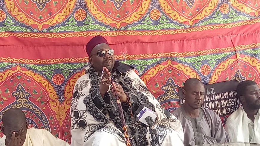 Le sultan du Baguirmi, Mbang Hadji Woli Mahamat.