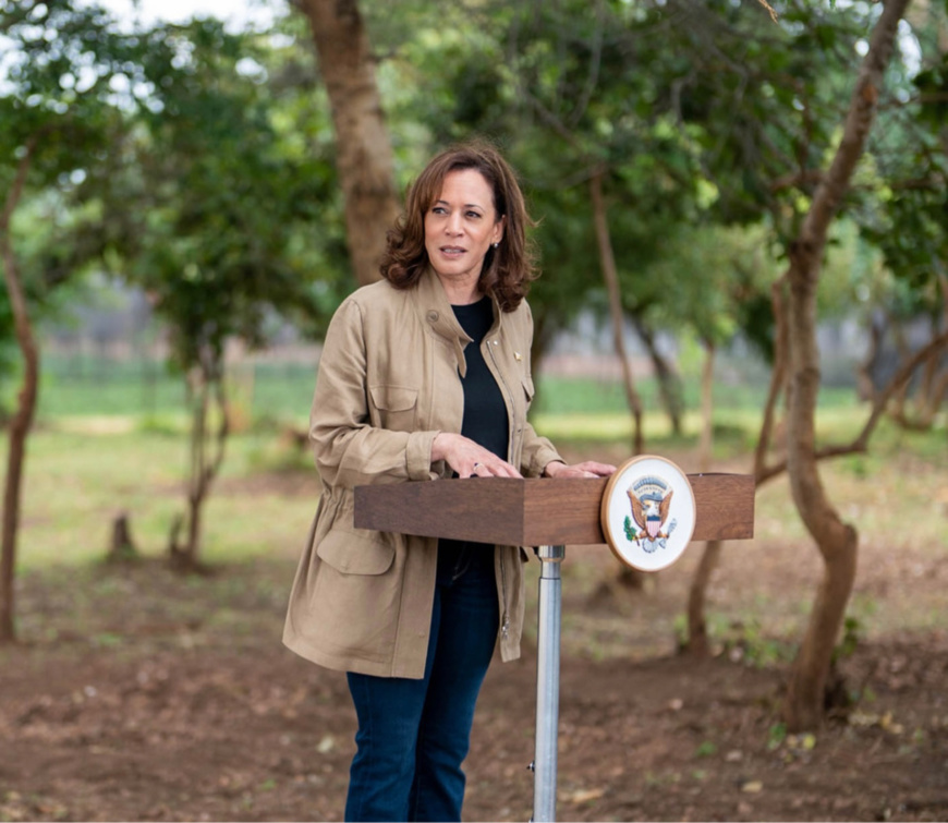 La vice-présidente américaine Kamala Harris. © DR La vice-présidente américaine Kamala Harris. © DR