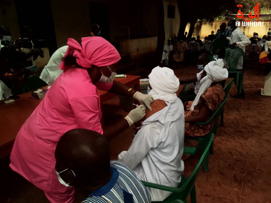Tchad : faible taux de vaccination contre la COVID-19