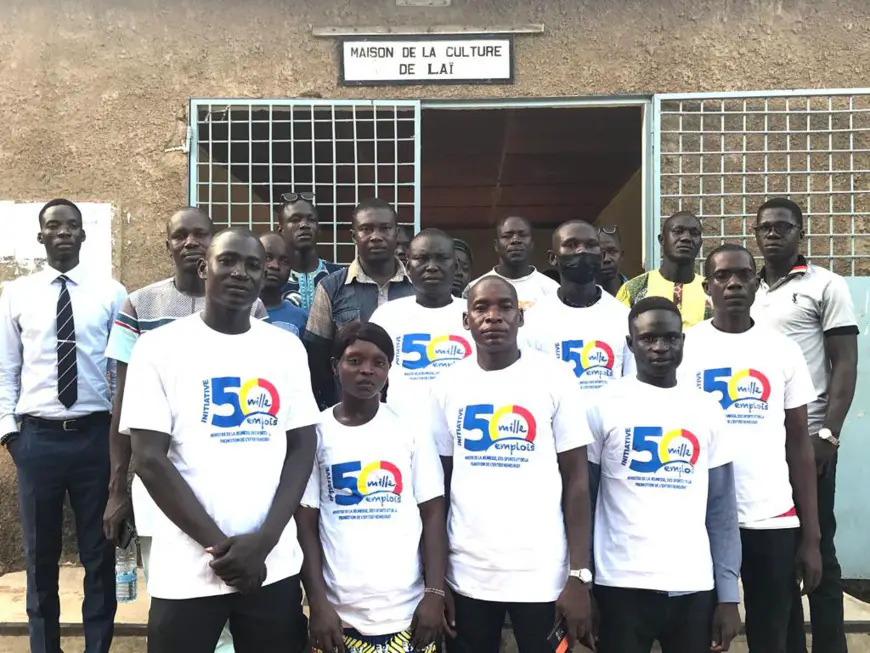 Tchad : les lauréats de l'initiative de 50.000 emplois formés en gestion de projet dans la Tandjilé