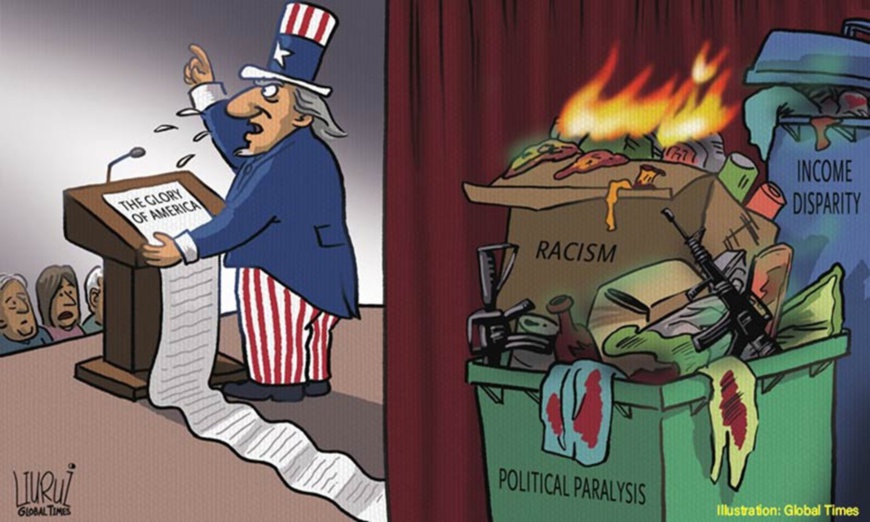 American democracy cannot safeguard human rights in the U.S.