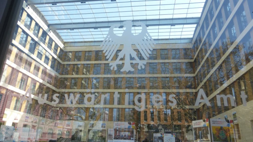 Le ministère Allemand des Affaires étrangères. © DR Le ministère Allemand des Affaires étrangères. © DR