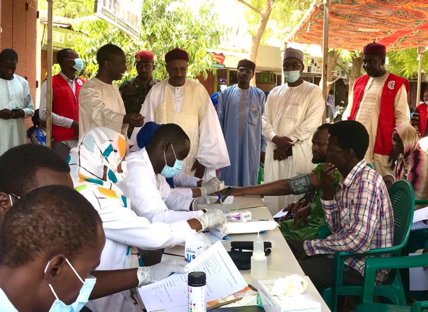 Tchad : dépistage gratuit des maladies non transmissibles au grand marché de N'Djamena Tchad : dépistage gratuit des maladies non transmissibles au grand marché de N'Djamena
