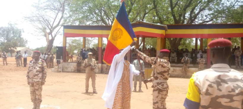 Passation de service entre le gouverneur sortant et entrant du Mayo Kebbi Ouest, le 14 avril 2023 à Pala. © Foka Mapagne/Alwihda Info