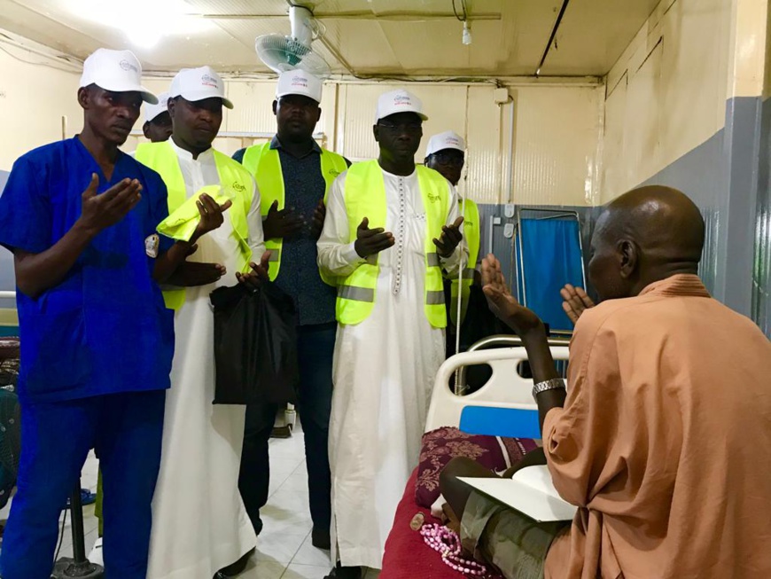 N'Djamena : Citizens Protection-Union-Emergence organise un Iftar Sayim à l'hôpital Tchad-Chine N'Djamena : Citizens Protection-Union-Emergence organise un Iftar Sayim à l'hôpital Tchad-Chine
