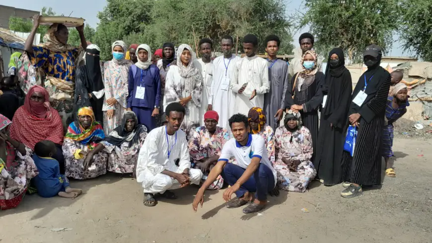 N'Djamena : l'Association des jeunes pour la construction d'un Tchad meilleur assiste les femmes démunies