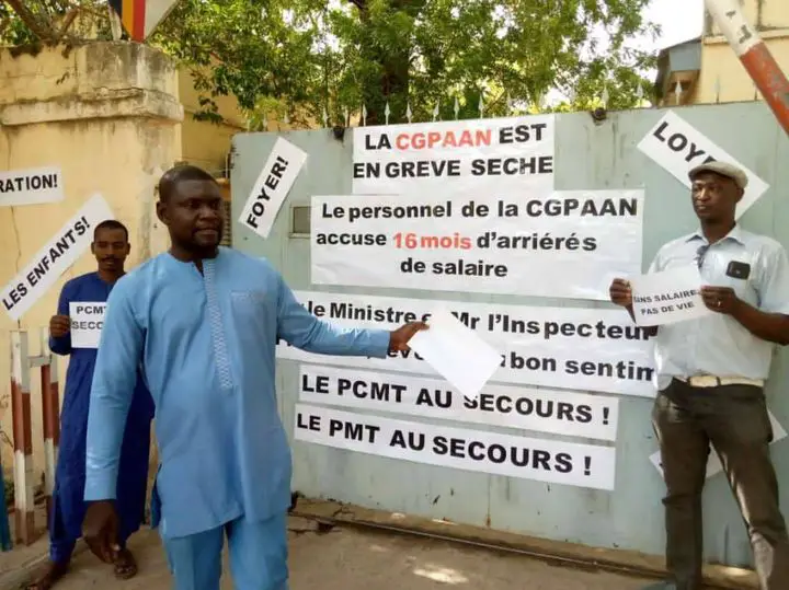 Tchad : le personnel de la CGPAAN réclame 15 mois d’arriérés et annonce une grève