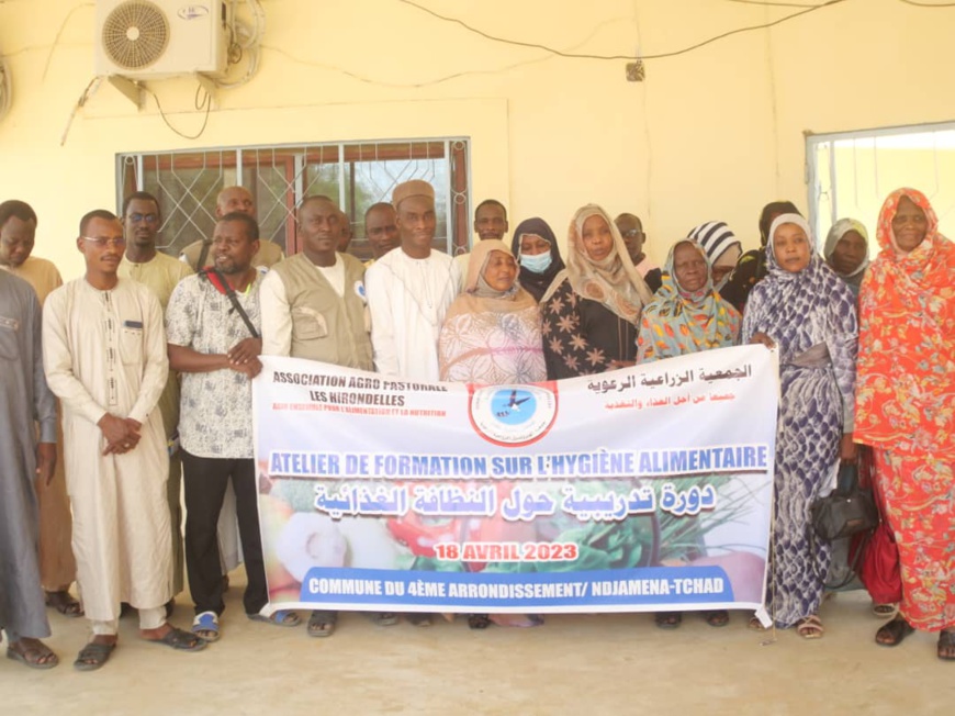 Tchad : "Les Hirondelles" forment les responsables des écoles et restaurants à l'hygiène alimentaire Tchad : "Les Hirondelles" forment les responsables des écoles et restaurants à l'hygiène alimentaire