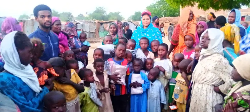 Tchad : la Fondation Lumière des Enfants habille des enfants vulnérables pour la fête du Ramadan
