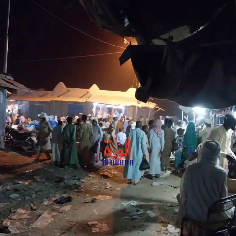 Tchad : une nuit animée au marché de Mao pour la fête de Ramadan