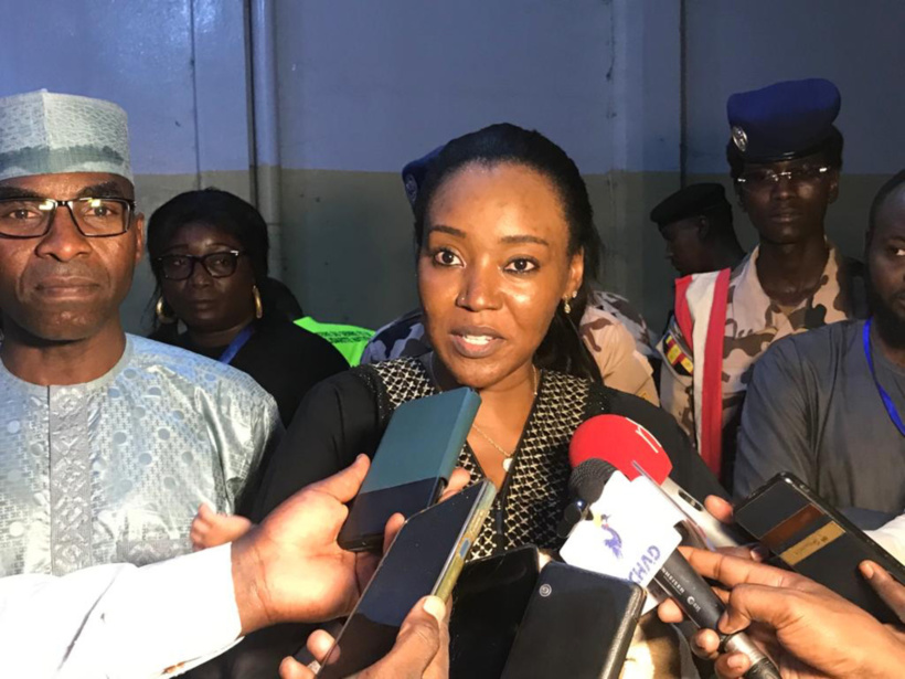 La ministre du Genre et de la Solidarité nationale, Amina Priscille Longoh. La ministre du Genre et de la Solidarité nationale, Amina Priscille Longoh.