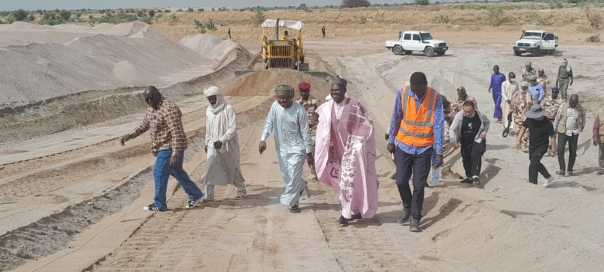 Tchad : les travaux de la route Ngoura-Adjamena Bilala-Ati progressent Tchad : les travaux de la route Ngoura-Adjamena Bilala-Ati progressent