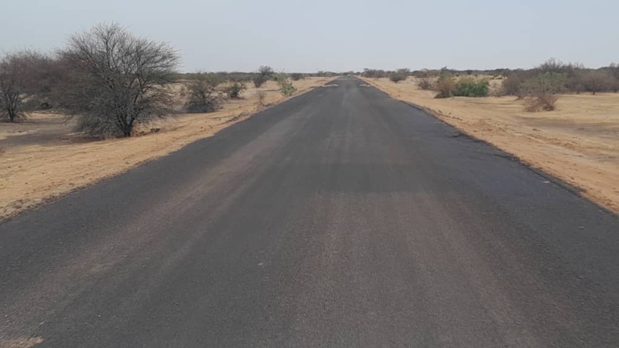 Tchad : les travaux de la route Ngoura-Adjamena Bilala-Ati progressent Tchad : les travaux de la route Ngoura-Adjamena Bilala-Ati progressent