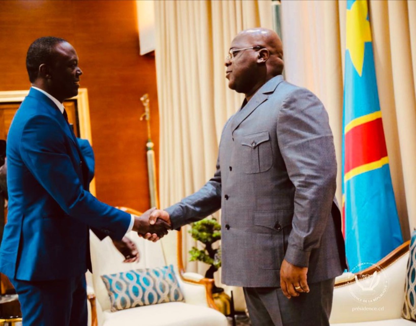 CEEAC : le président Tshisekedi a reçu l'opposant tchadien Succes Masra. © PR/RDC