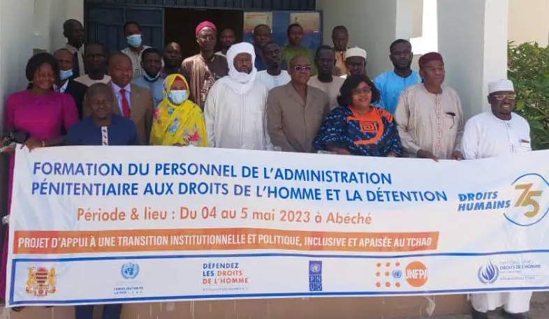 Tchad : le personnel pénitentiaire de Mongo et d'Abéché formé sur les droits de l'Homme