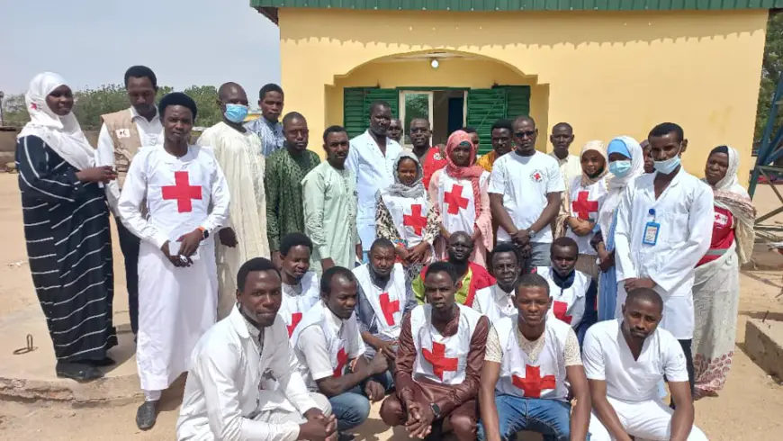 Tchad : la Croix-Rouge du Ouaddaï fait un don de sang à la banque de sang d'Abéché