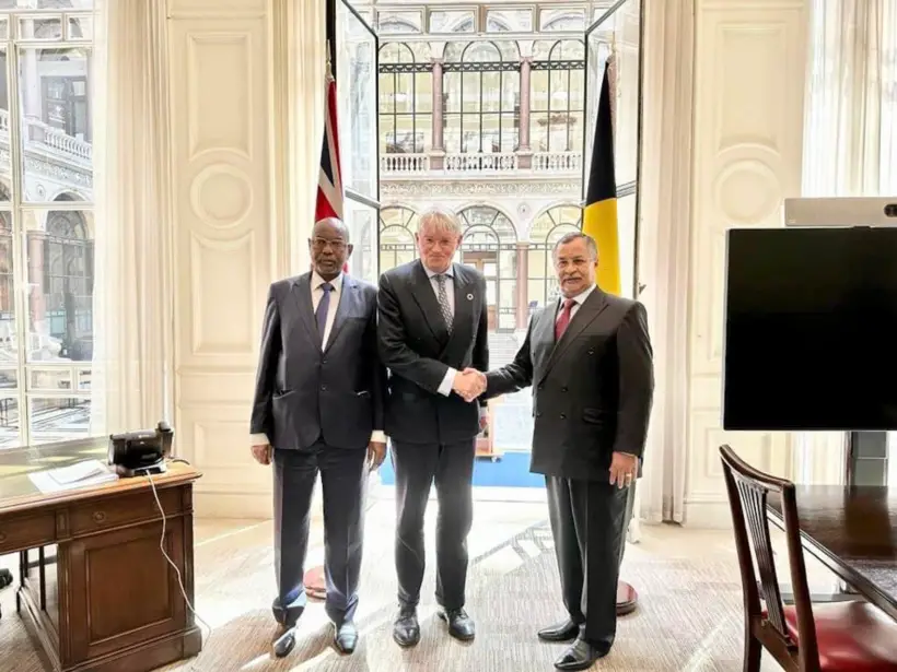 Le chef de la diplomatie a représenté le Tchad au couronnement du Roi Charles III. © Ministère Affaires étrangères