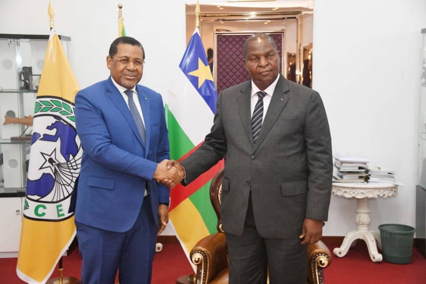 CEMAC : retour du siège à Bangui avec la prestation de serment du nouveau président de la Commission CEMAC : retour du siège à Bangui avec la prestation de serment du nouveau président de la Commission