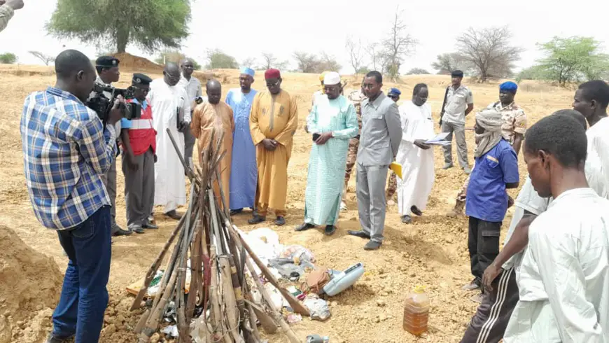 Tchad : opération de destruction de produits illicites à Ati