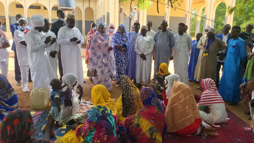 Tchad : la secrétaire d'État à la santé visite des hôpitaux dans la province de Sila