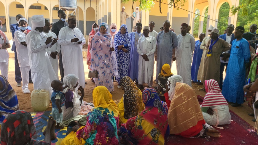 Tchad : la secrétaire d'État à la santé visite des hôpitaux dans la province de Sila Tchad : la secrétaire d'État à la santé visite des hôpitaux dans la province de Sila