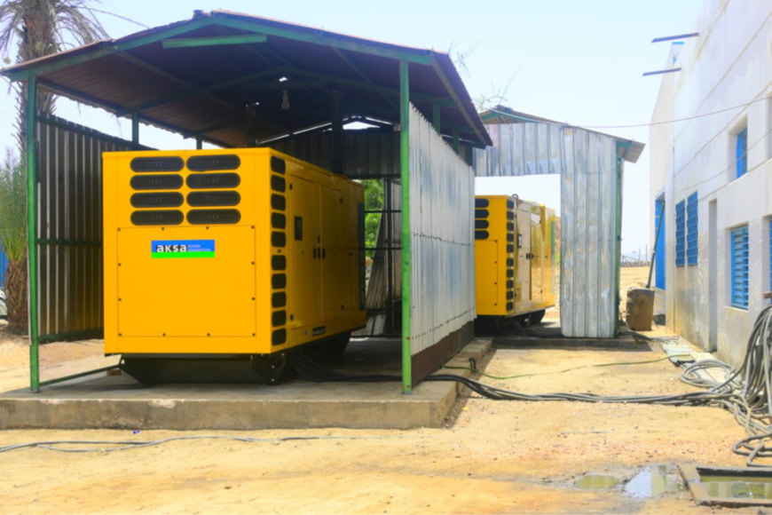 Tchad : la STE œuvre pour l'approvisionnement en eau à Abéché avec des groupes électrogènes neufs Tchad : la STE œuvre pour l'approvisionnement en eau à Abéché avec des groupes électrogènes neufs