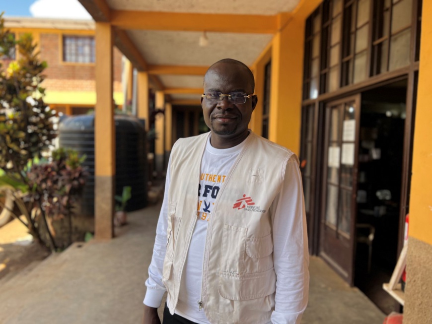 Portrait de Ulrich Crépin Namfeibona © Igor G. Barbero /MSF Portrait de Ulrich Crépin Namfeibona © Igor G. Barbero /MSF