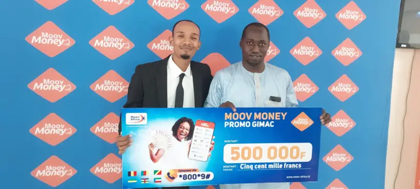Tchad : Moov Africa récompense les clients qui font des transferts Moov Money dans la zone CEMAC