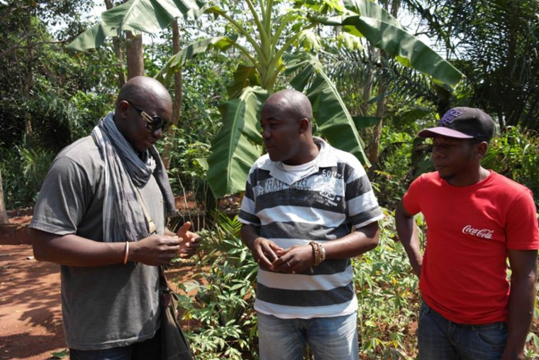 RCA : "Nous allons transformé nos machettes en outils de travail de terre". Crédit photo : Diaspora Media