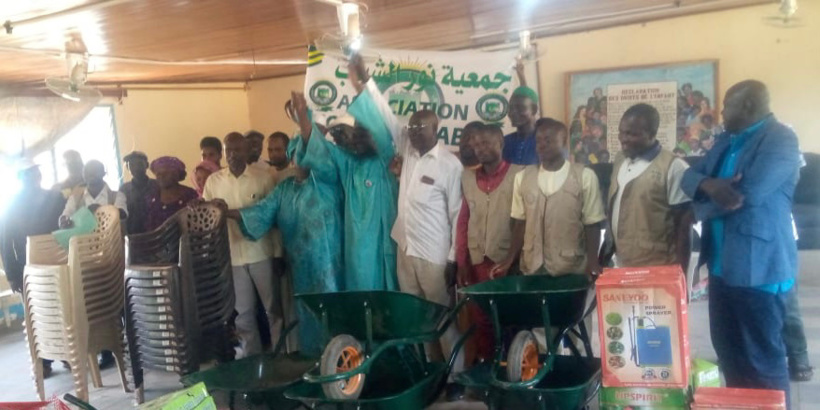 Tchad : la commune de Sarh reçoit un précieux soutien en matériel d'hygiène et d'assainissement Tchad : la commune de Sarh reçoit un précieux soutien en matériel d'hygiène et d'assainissement