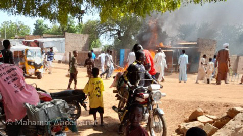 Tchad : une boutique de carburant a pris feu à Am-Timan