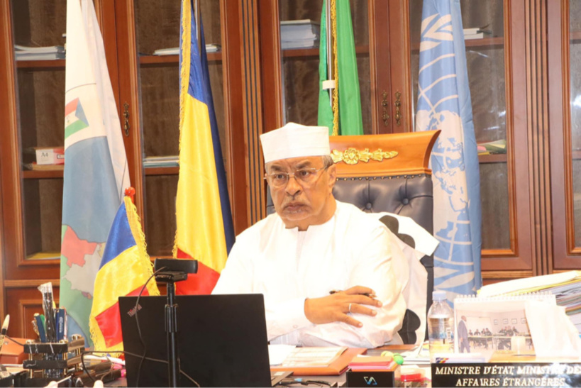 Le ministre des Affaires Étrangères représente le Tchad lors d'une réunion de l'UA sur la crise au Soudan