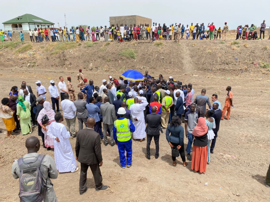 N'Djamena : les travaux de construction des digues ont débuté dans le 9ème arrondissement