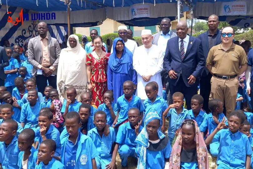 Tchad :  l’ambassadeur de Chine a appuyé le village SOS d'enfants de Ndjari