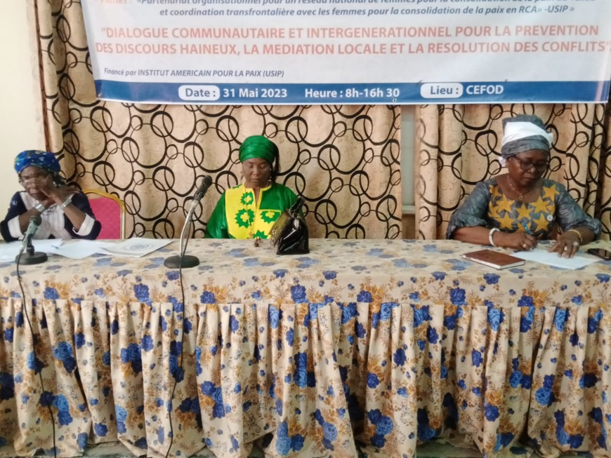 Tchad : le PILC et l'USIP unis pour la cohabitation pacifique et la notion de paix Tchad : le PILC et l'USIP unis pour la cohabitation pacifique et la notion de paix