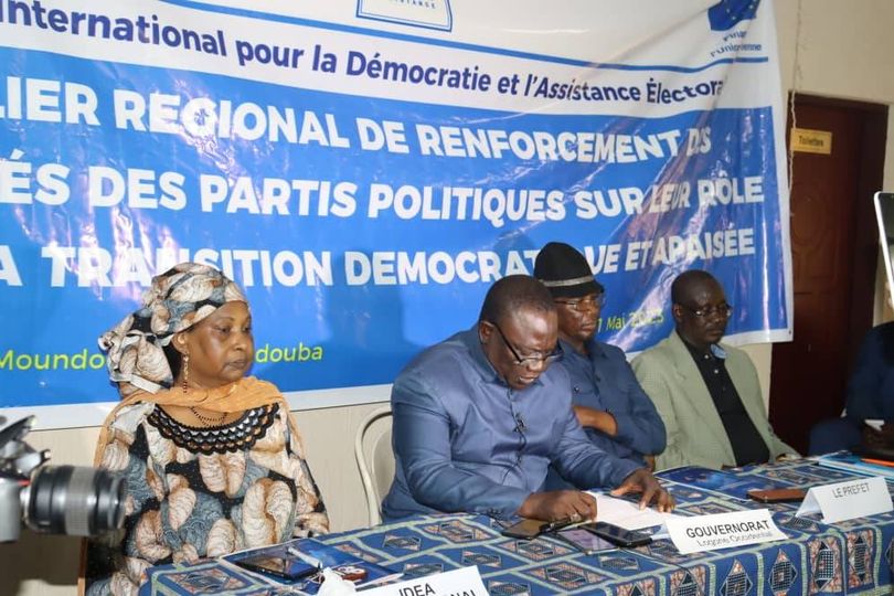 Tchad : l’IDEA renforce les capacités des partis politiques et de la société civile à Moundou