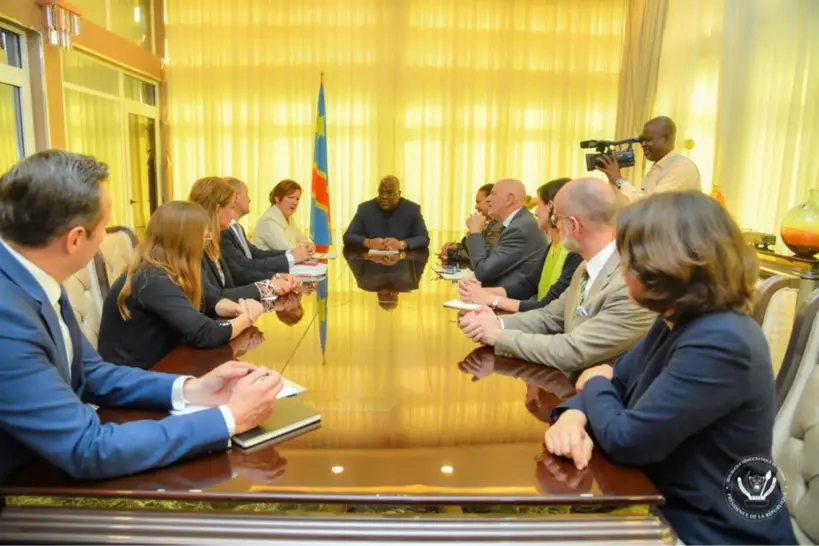 RDC : le chef de l’État appelle l’UE à “sanctionner les agresseurs”