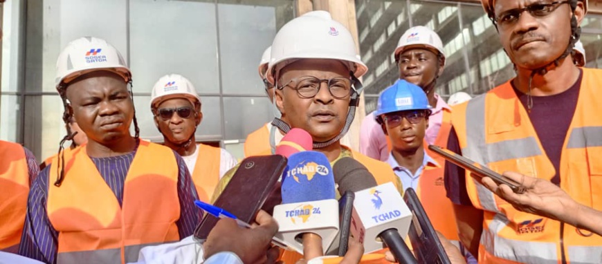 Tchad : avancées significatives sur le chantier du futur ministère des Finances à N'Djamena Tchad : avancées significatives sur le chantier du futur ministère des Finances à N'Djamena