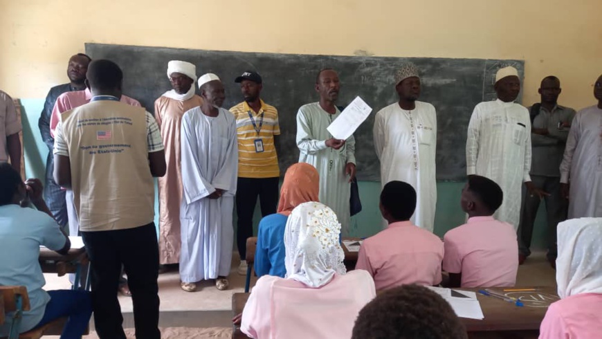 Tchad : début serein du BEF à Goz-Beida avec la participation de 431 candidats Tchad : début serein du BEF à Goz-Beida avec la participation de 431 candidats